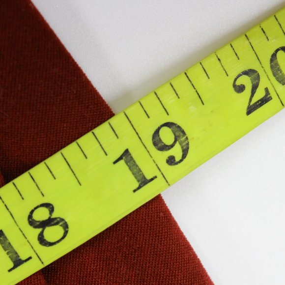 Vintage Notations Clothing Co Shirt Women's Red Button Down Long Sleeve Size M - Picture 6 of 7